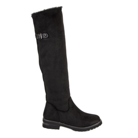 Seastar botas de mujer negras negro