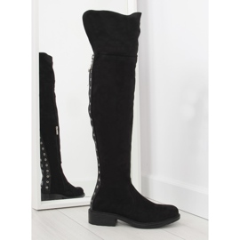 Botas negras para mujer AE63P Negro Botas negras para mujer AE63P Negro