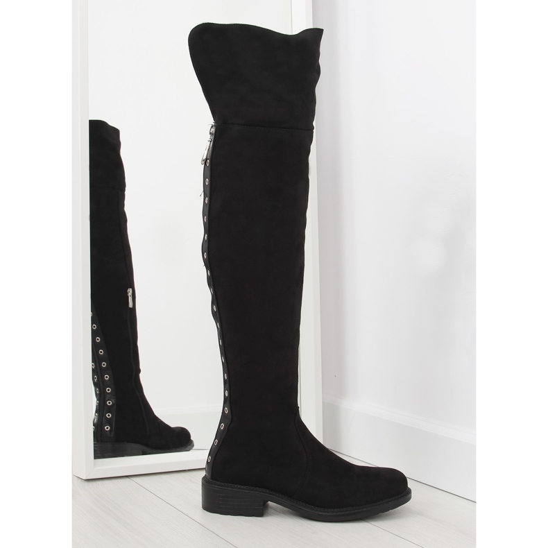 Botas negras para mujer AE63P Negro