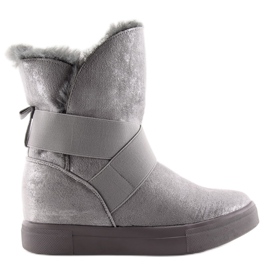 Deportivas botas de nieve gris NC108 gris