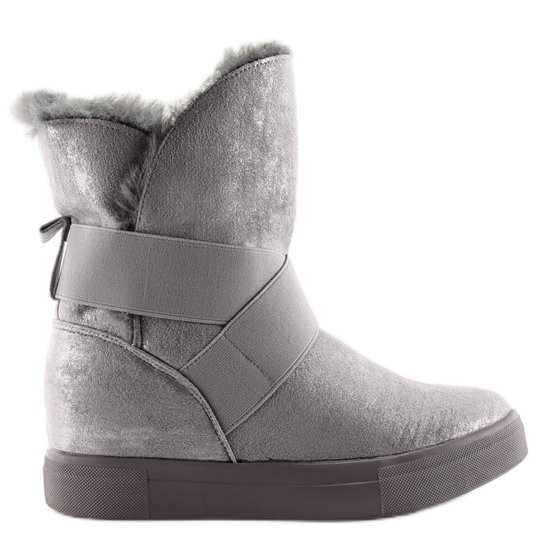 Deportivas botas de nieve gris NC108 gris