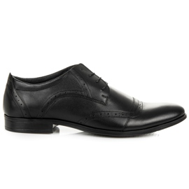 Lucca Botas MĘSKIE- Brogsy negro