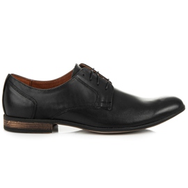 Zapatos de cuero lucca negro