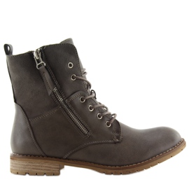 Botas Workery Szare Mokka B8381Z-Kb multicolor gris Botas Workery Szare Mokka B8381Z-Kb multicolor gris