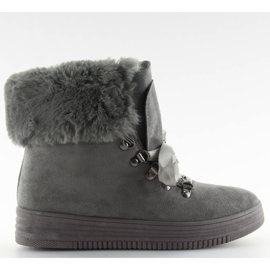 Botas de nieve grises tramperos GF-179 gris