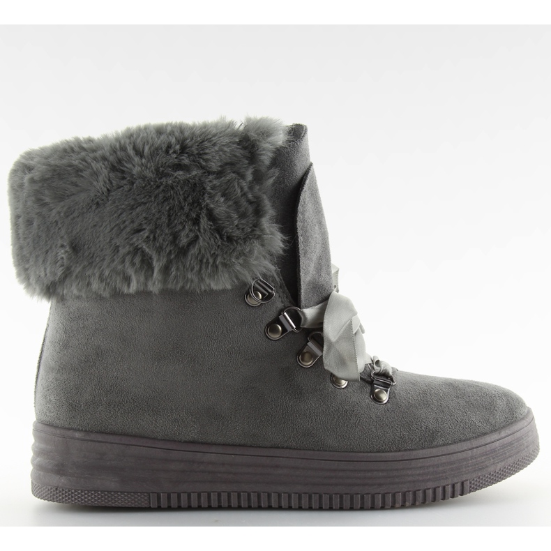 Botas de nieve grises tramperos GF-179 gris