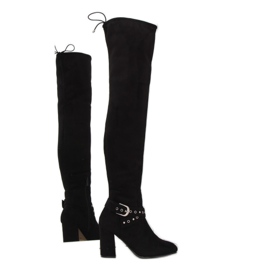 Botas mosqueteras A35 Negro