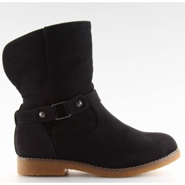 Botas en piel negro 0-156 negro