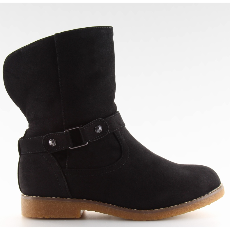 Botas en piel negro 0-156 negro