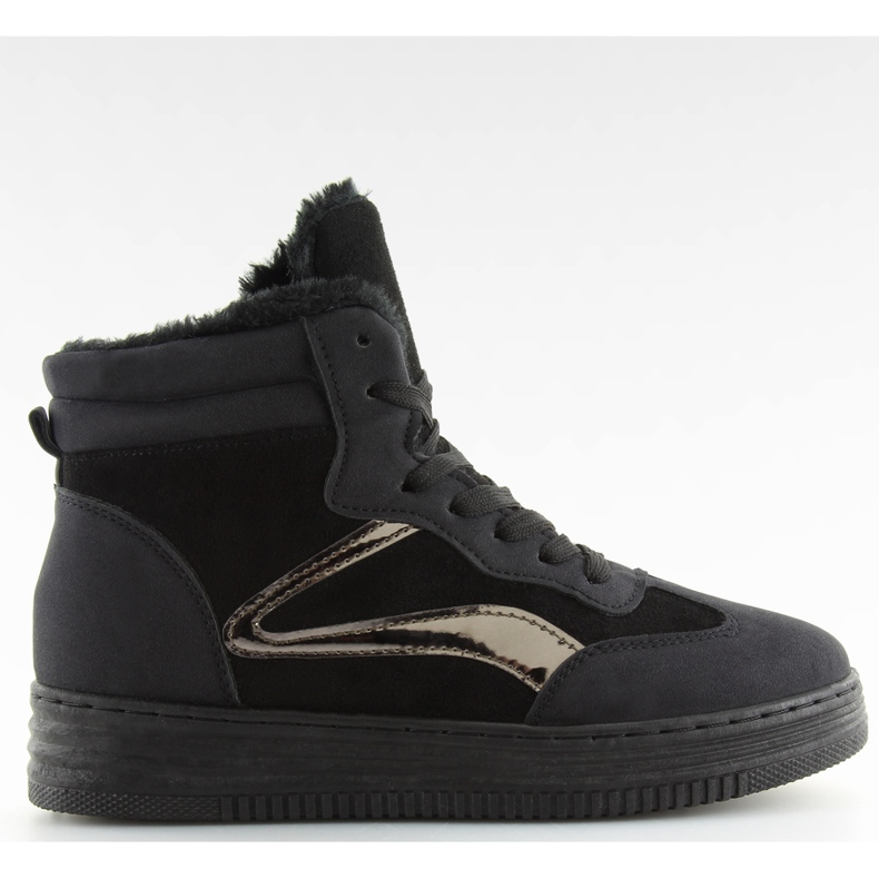 Zapatillas negras con aislamiento BOK-1103 negro