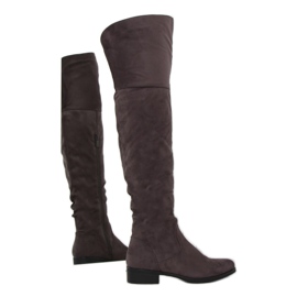 Botas Mujer Bh62-Hb Gris Mokka multicolor marrón