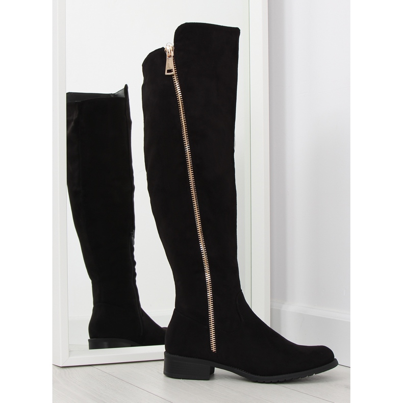 Botas de montar mujer negras 6811-PG negro