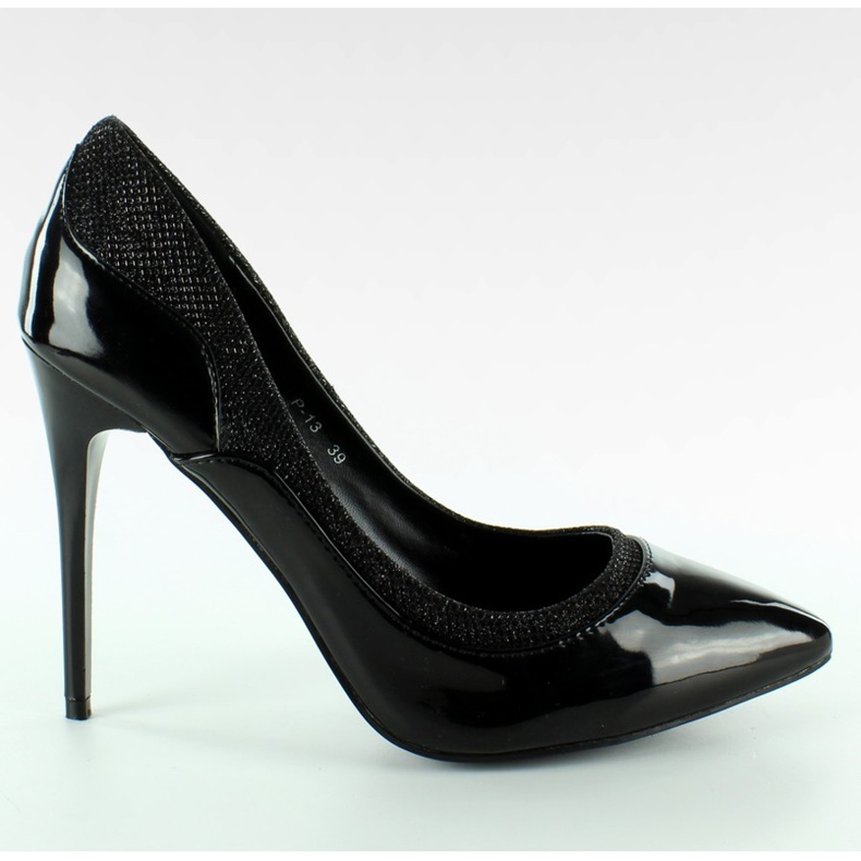 Hermosas bombas para ocasiones especiales negro P-13 Negro