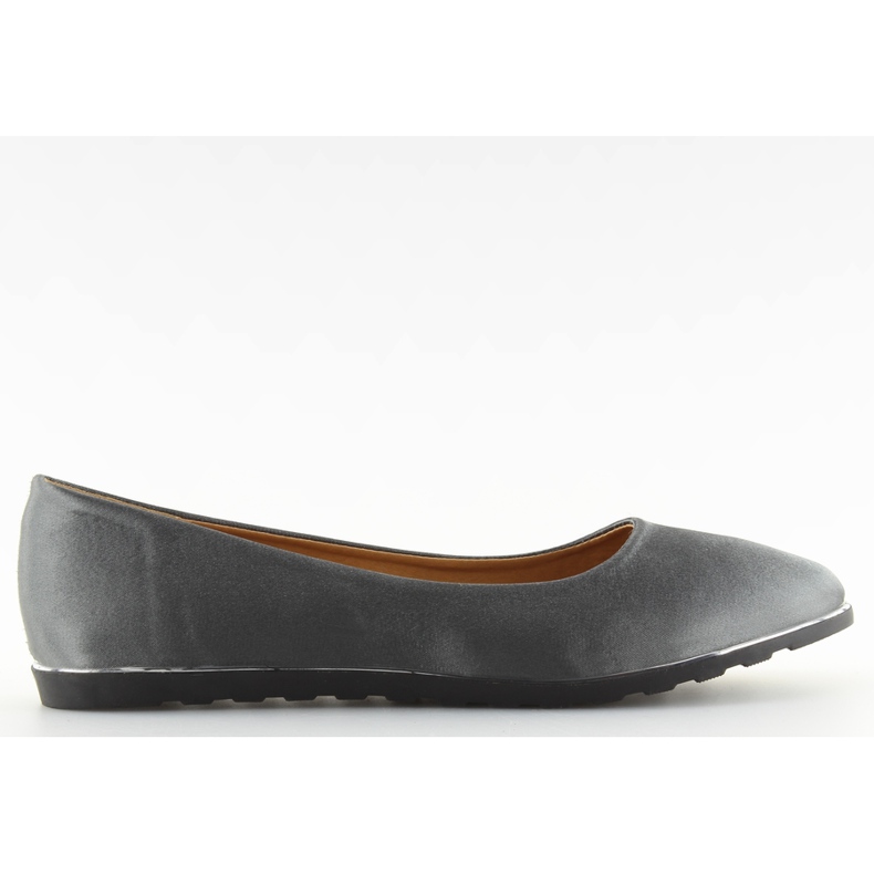 Bailarinas raso gris A8621 gris
