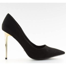 Tacones altos negros NF02 negro