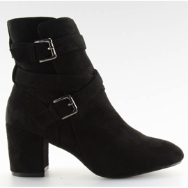 Botas negras con tacones anchos CL62 negro Botas negras con tacones anchos CL62 negro