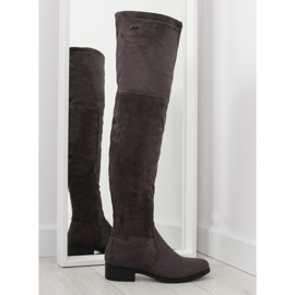 Botas mosqueteras H182 grises marrón multicolor Botas mosqueteras H182 grises marrón multicolor