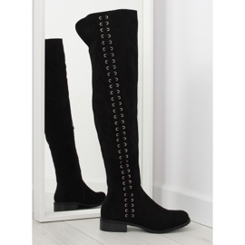 Botas mosqueteras negras E4932 negro