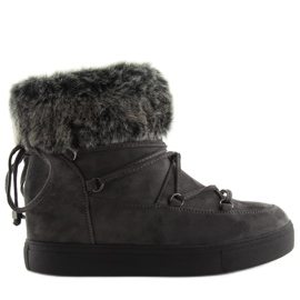 Botas de nieve grises B7582