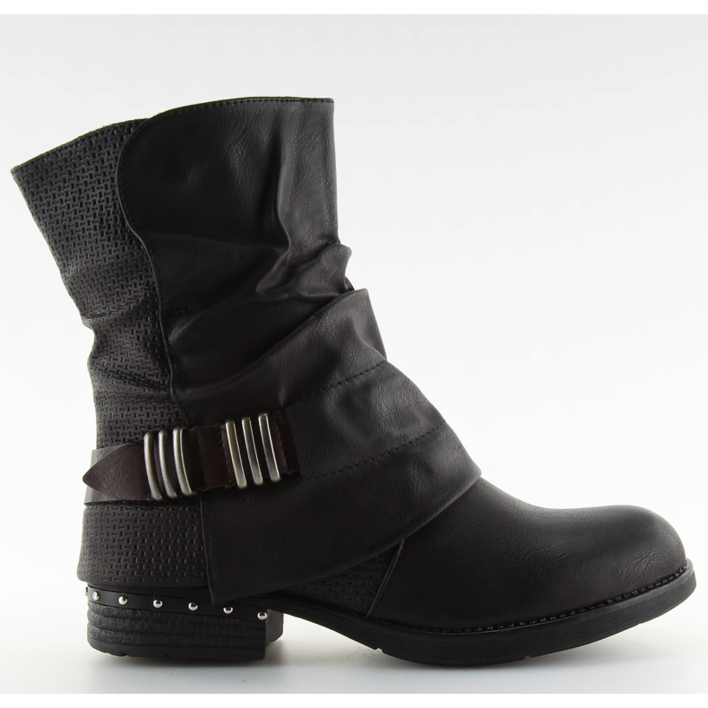 Botas militares negras 5728 negro