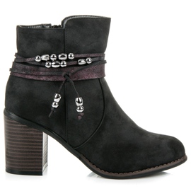 Vinceza Botas clásicas negro