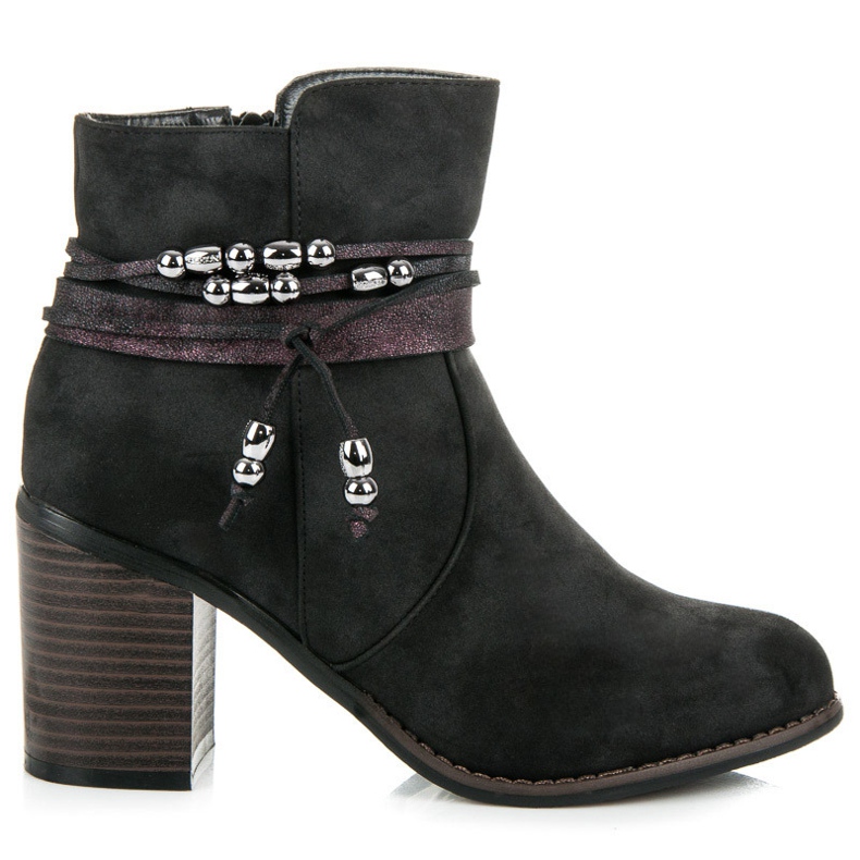 Vinceza Botas clásicas negro