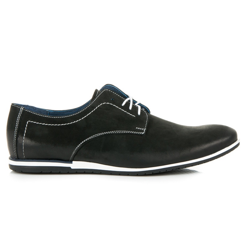 Zapatos atados de LUCCA negro