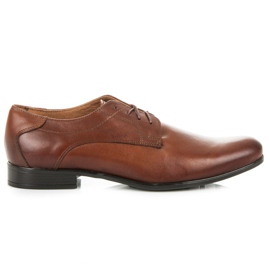 Lucca Zapatos de hombre de negocios marrón
