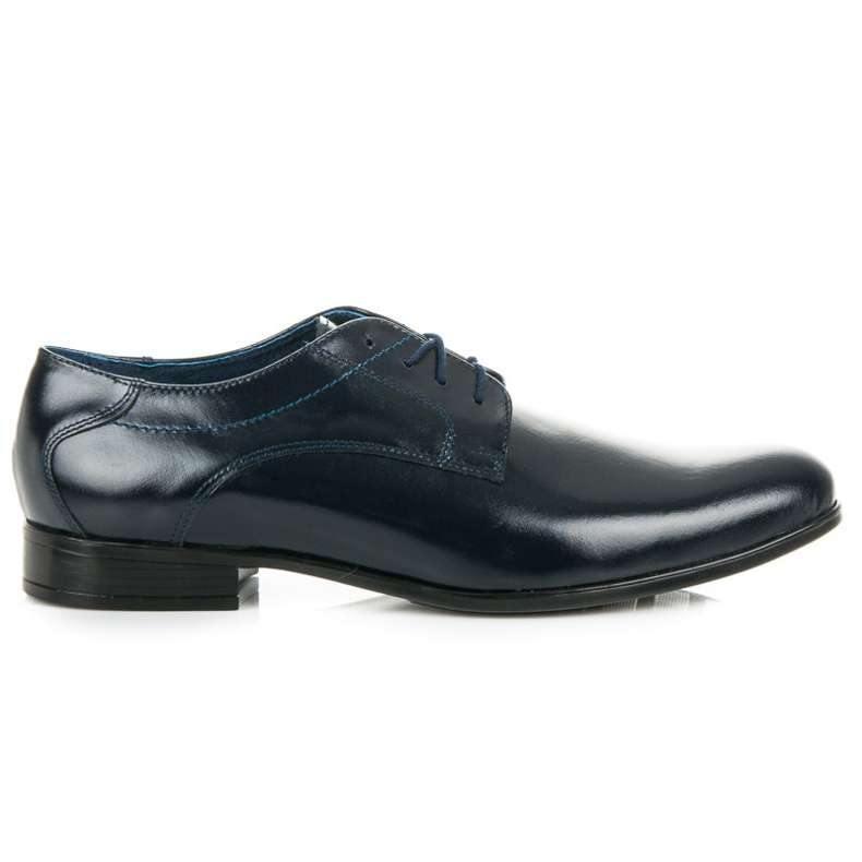 Lucca Zapatos de hombre de negocios azul marino
