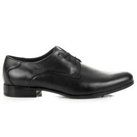 Lucca Zapatos de hombre de negocios negro