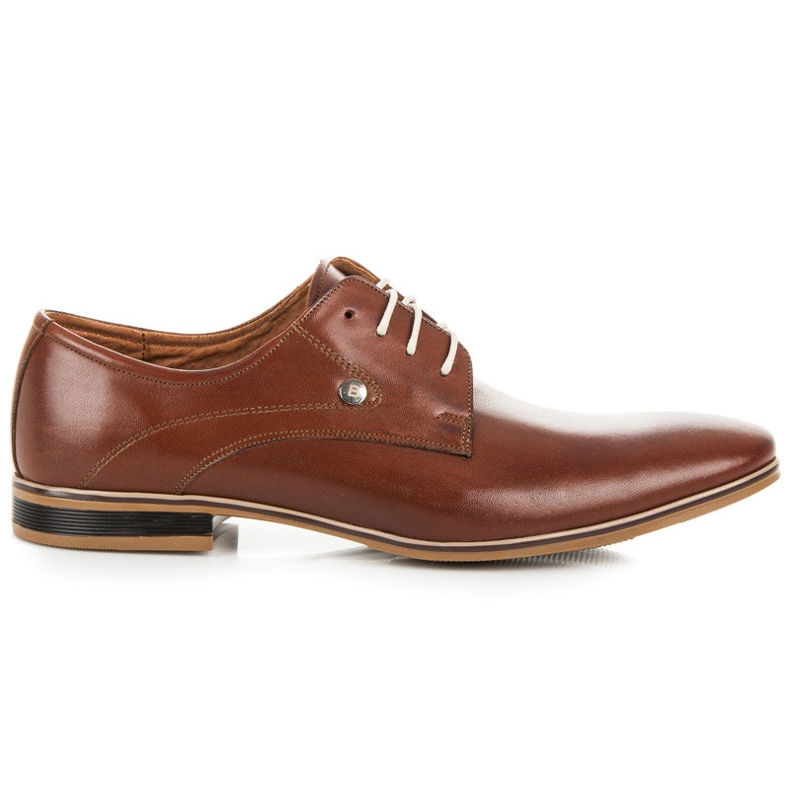 Mario Boschetti Zapatos elegantes con cordones marrón Mario Boschetti Zapatos elegantes con cordones marrón