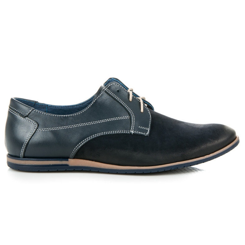 Zapatos casuales de lucca azul marino