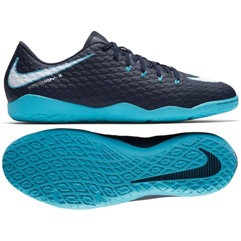 Zapatillas de interior Nike HypervenomX Phelon Iii Ic multicolor azul marino