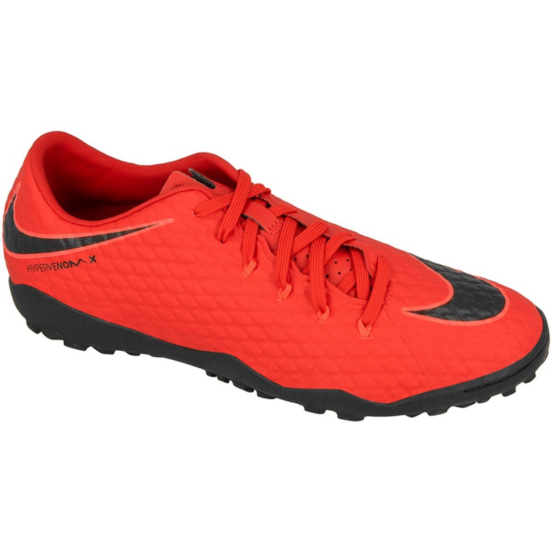 Botas de fútbol Nike Hypervenom Phelon III TF M 852562-616 rojo rojo