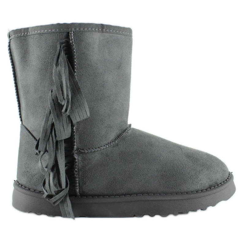 Emuses con flecos F382 Gris Emuses con flecos F382 Gris