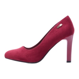 Sergio Leone Zapatos ante 1457 burdeos multicolor rojo
