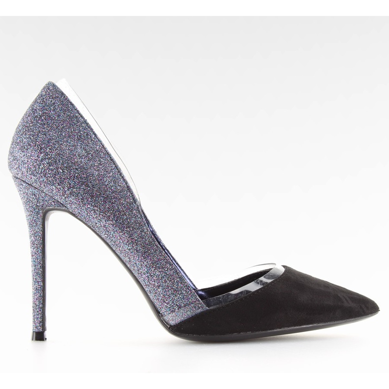 Alfileres plata brillo 5127 azul negro gris