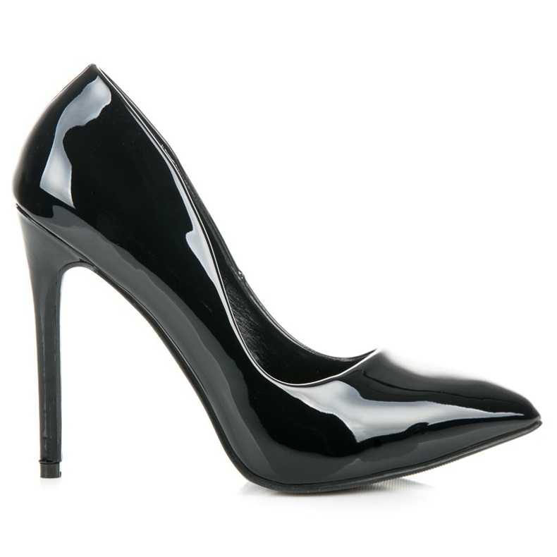 Via Giulia  Tacones lacados en negro