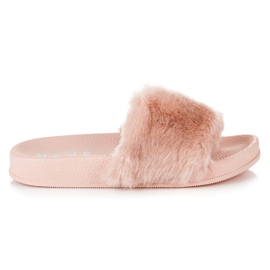 Zapatillas de mujer de moda rosa