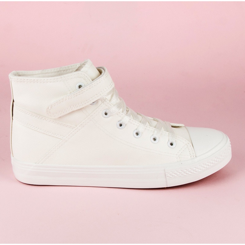 Seastar zapatillas altas con cordones blanco