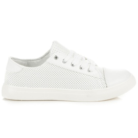 Deportivas caladas blanco