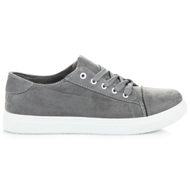 Deportivas caladas gris