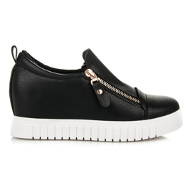 Zapatillas de deporte de cuña negro