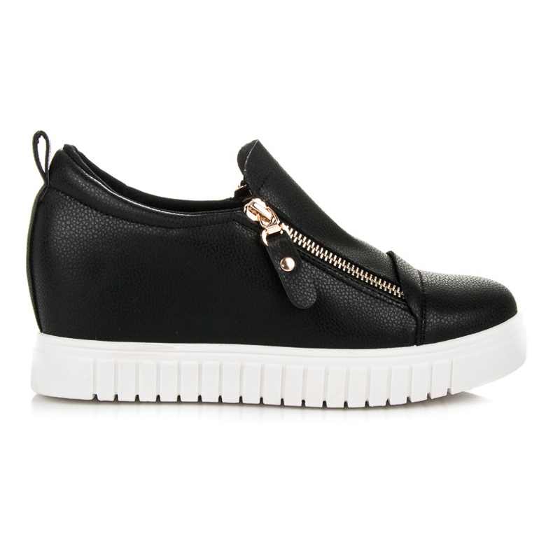 Zapatillas de deporte de cuña negro