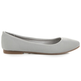 Bailarinas textiles gris