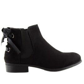 Botines Chelsea negros para mujer 3740 negro