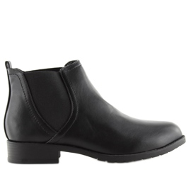Botines Chelsea negros para mujer C-13 negro