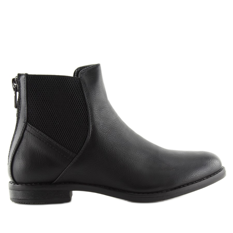 Botines Chelsea negros para mujer KA-742SL negro
