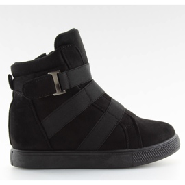Zapatillas negras con gomas negro H7191 negro