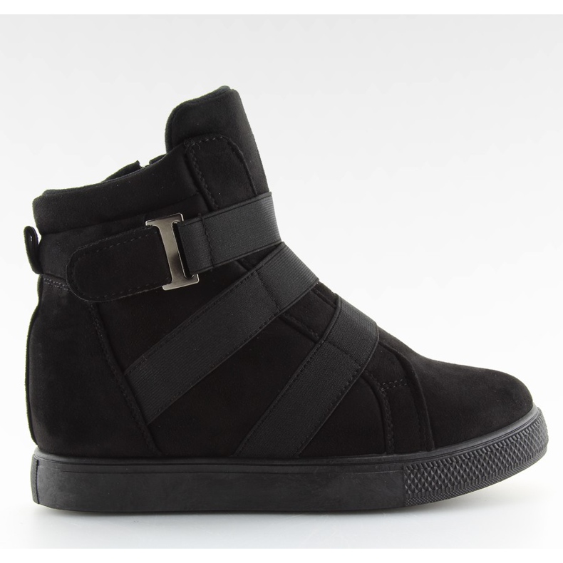 Zapatillas negras con gomas negro H7191 negro